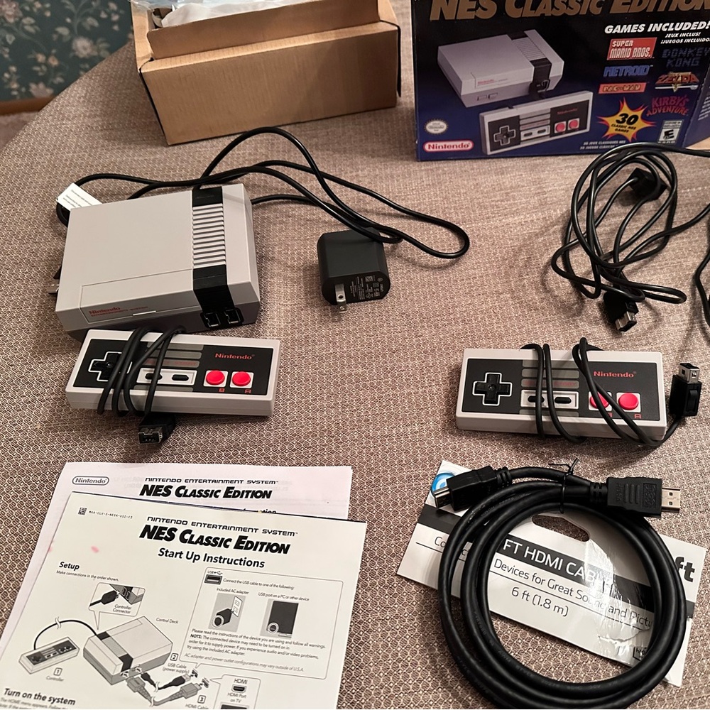 Nintendo NES gaming console